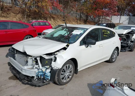 2022 Subaru Impreza Base 5-Door из США, поврежденный, VIN 4S3GTAB66N3710829